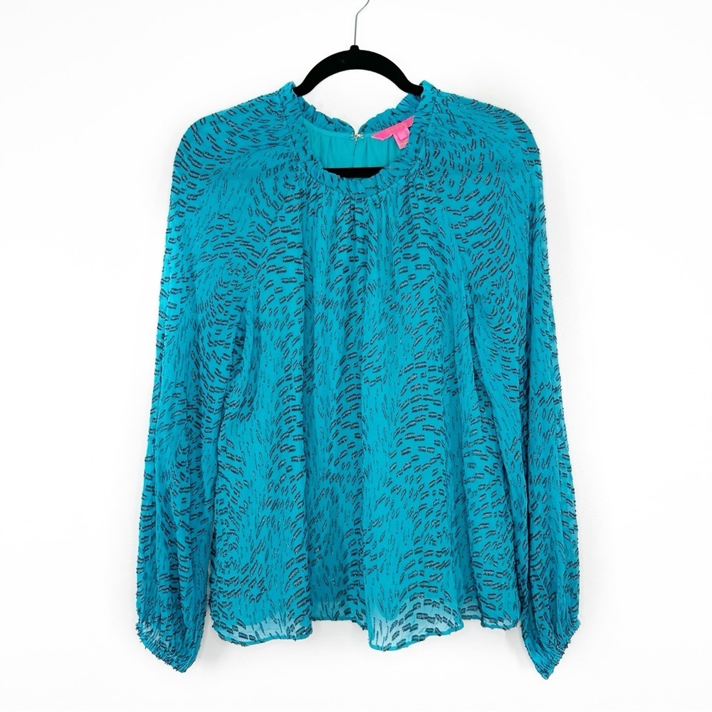 Lilly Pulitzer Caline silk top